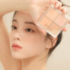 韓國 dasique 🌼 新品預售中☕ Blending Mood Cheek #01 Warm Blending 4色暖調全啞光胭脂盤 LookBook