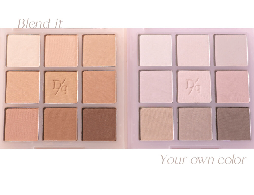 韓國 dasique Shadow palette #12 Warm Blending 9色暖調大地全啞光眼影盤 12暖調肉桂茶