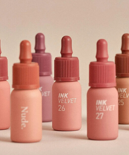 韓國 peripera Ink Velvet Tint #Nude Brew Collection 裸系霧面絲絨奶瓶唇釉 24-28 - 4色選擇