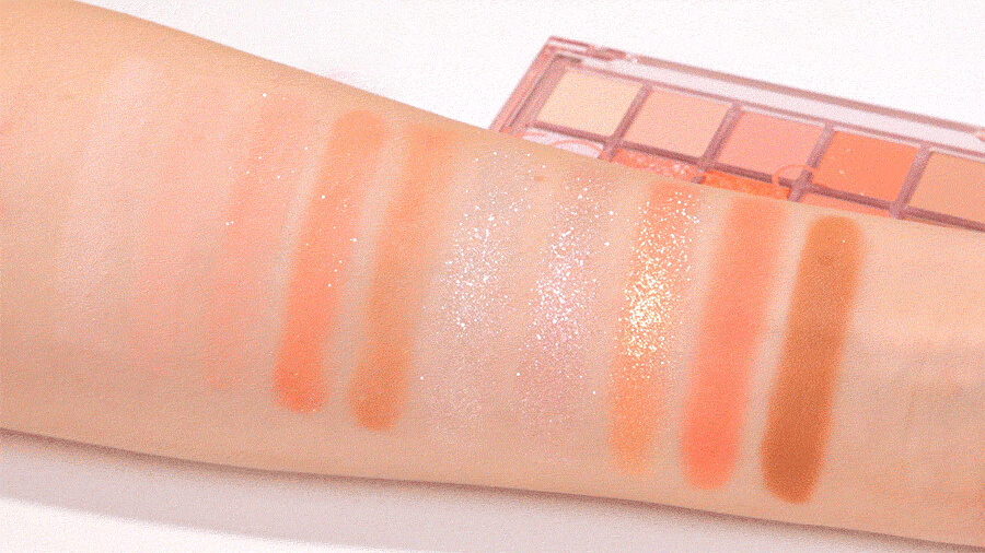 韓國 romand Better Than Palette 08 Peach Dahlia Garden #Energetic Bright Series 桃色大麗花園10色眼影盤