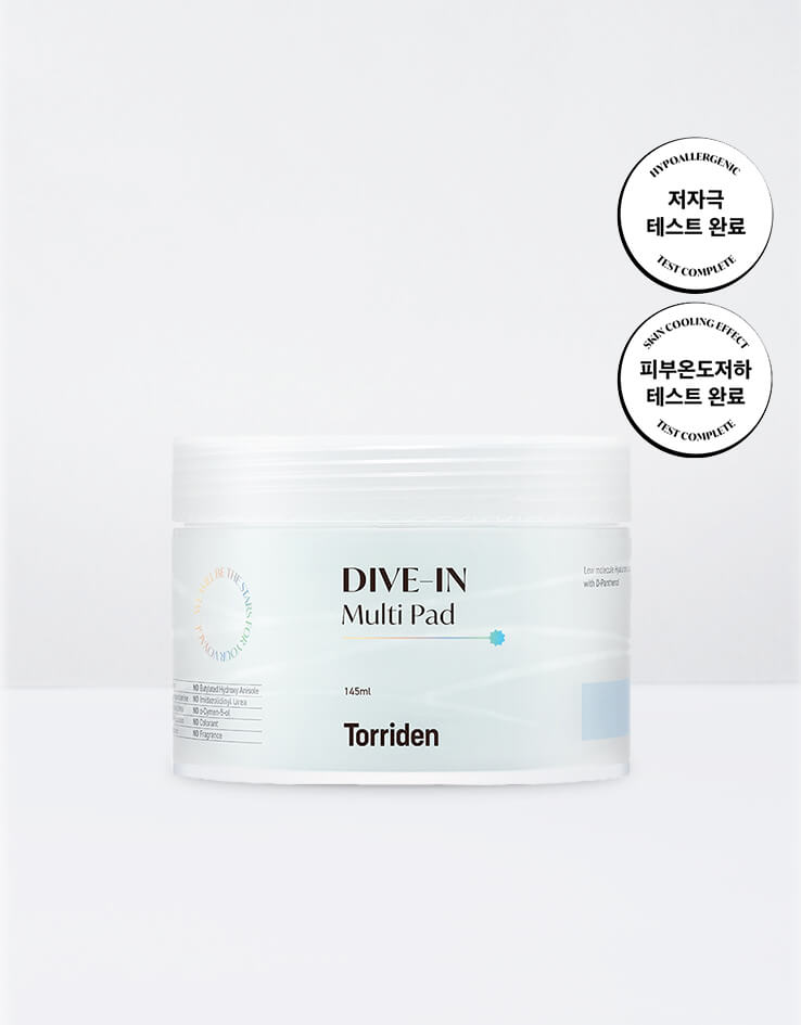韓國 Torriden DIVE-IN Low Molecule Hyaluronic Acid Multi Pad 低分子透明質酸爽膚棉片