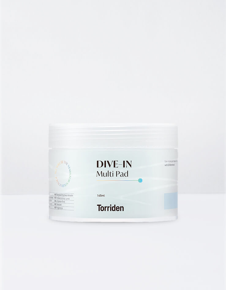 韓國 Torriden DIVE-IN Low Molecule Hyaluronic Acid Multi Pad 低分子透明質酸爽膚棉片