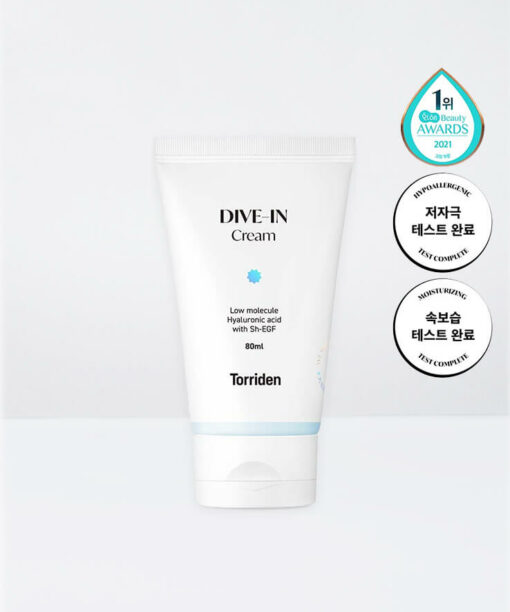 韓國 Torriden DIVE-IN Low Molecule Hyaluronic Acid Cream 低分子透明質酸保濕面霜