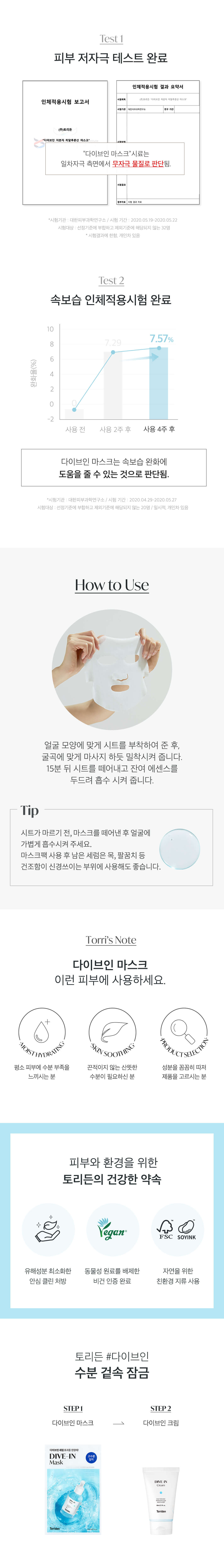 韓國 Torriden DIVE-IN Low Molecule Hyaluronic Acid Maskpack 低分子透明質酸深層保濕面膜
