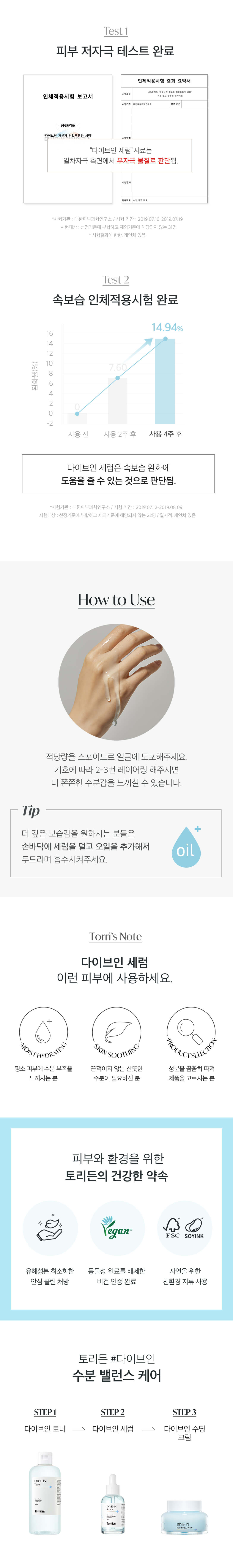 韓國 ＼皇牌 ／Torriden DIVE-IN Low Molecule Hyaluronic Acid Serum 低分子透明質酸保濕精華 - 50ml