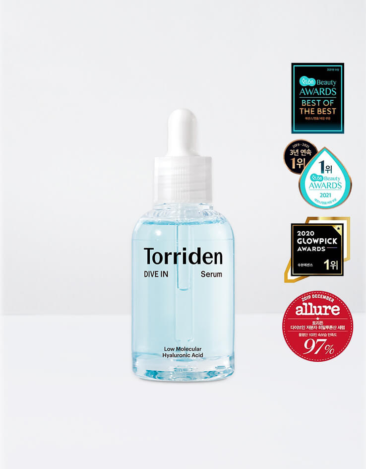 ＼皇牌 ／韓國 No.1 #最強3秒補水精華 Torriden DIVE-IN Low Molecule Hyaluronic Acid Serum 低分子透明質酸保濕精華 - 50ml