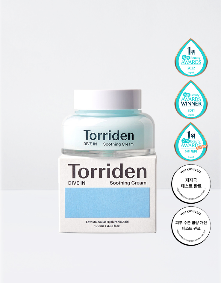 ＼皇牌 ／韓國 Torriden DIVE-IN Low Molecule Hyaluronic Acid Soothing Cream 低分子透明質酸爆水啫喱面霜〔全新包裝〕