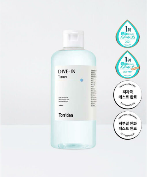 韓國 皇牌 Torriden DIVE-IN Low Molecule Hyaluronic Acid Toner 低分子透明質酸爽膚水
