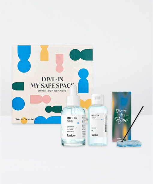 ＼皇牌限量套裝／韓國 Torriden DIVE-IN My Save Space #Breath (Dive-in精華70ml + Dive-in爽膚水50ml+Mini Card)