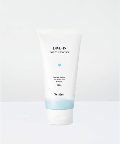 韓國 Torriden DIVE-IN Sea Salt Creamy Foam Cleanser ph5.5 低分子透明質酸弱酸性洗面奶 150ml