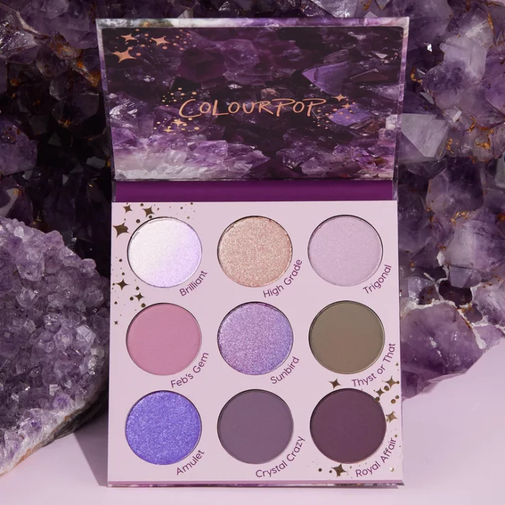 ColourPop All Amethyst 紫色系9色眼影盤