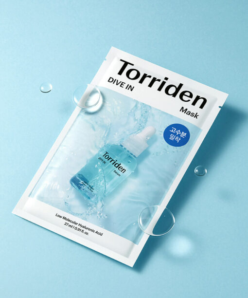 韓國 Torriden DIVE-IN Low Molecule Hyaluronic Acid Maskpack 低分子透明質酸深層保濕面膜 新包裝