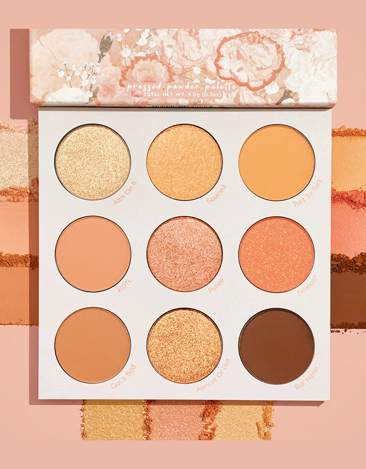 ColourPop Apricot Me Not 金杏桃9色眼影盤