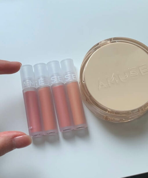 韓國 Amuse Nude Blush Starter Kit AD 奶油液體胭脂組合