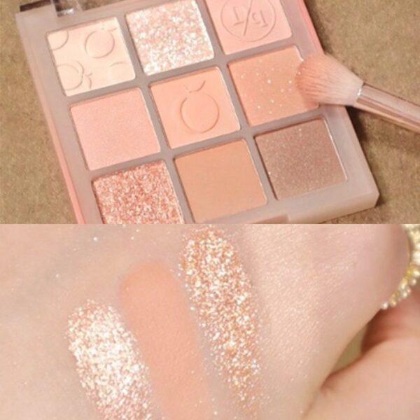 韓國 dasique Shadow Palette #14 Peach Squeeze 9色蜜桃眼影盤