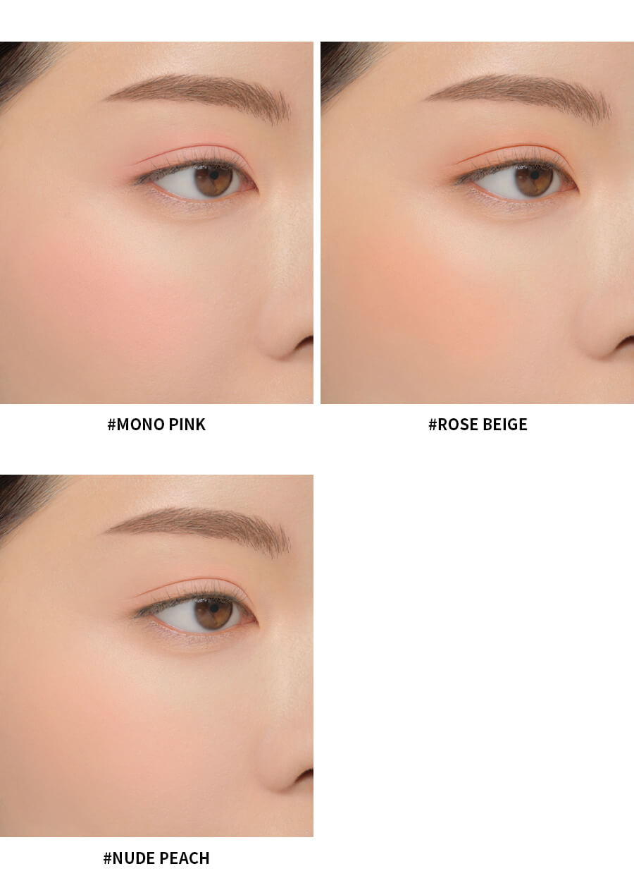 韓國 3CE Mood Recipe Face Blush 單色胭脂 #Nude Peach