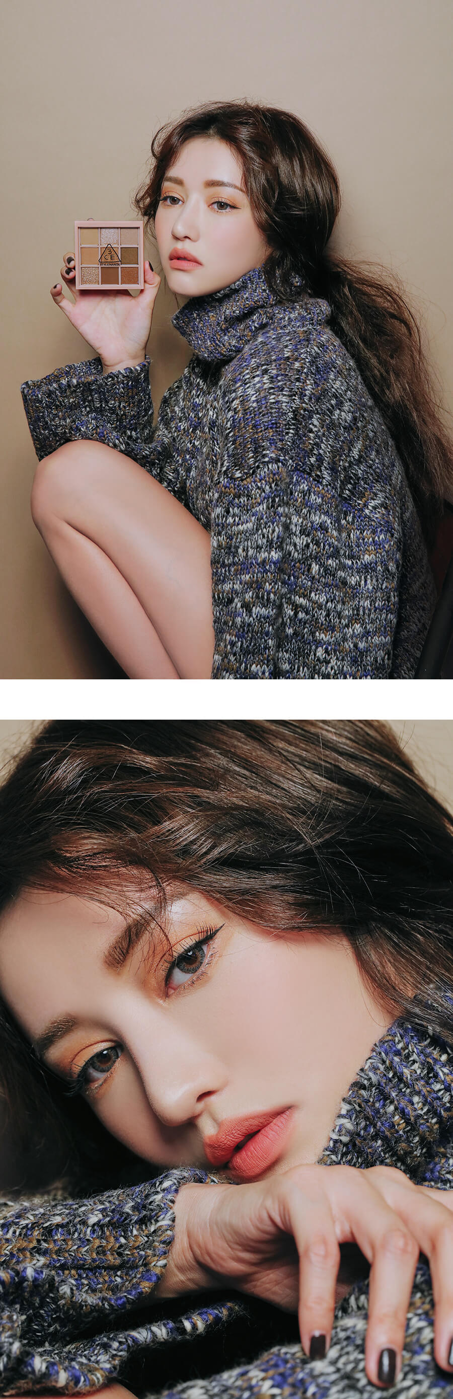 韓國 3CE Multi Eye Color Palette 9色眼影盤 #Overtake