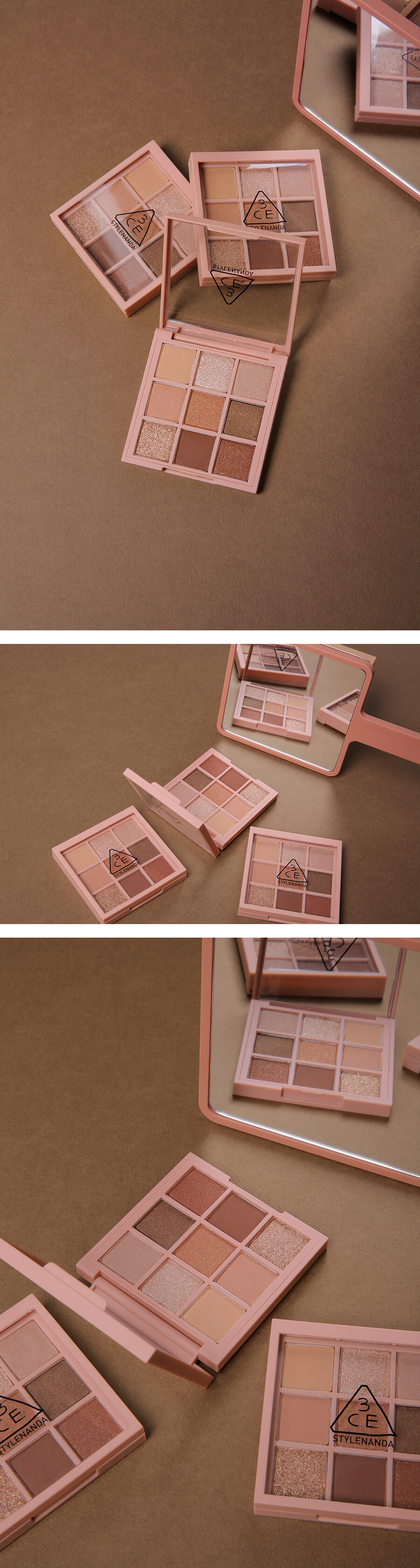 韓國 3CE Multi Eye Color Palette 9色眼影盤 #Overtake