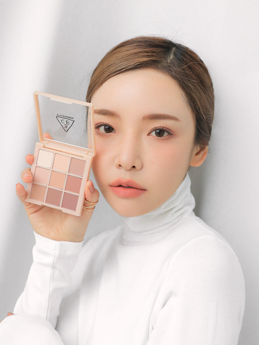 韓國 3CE Multi Eye Color Palette 9色奶茶眼影盤 #Dear Nude