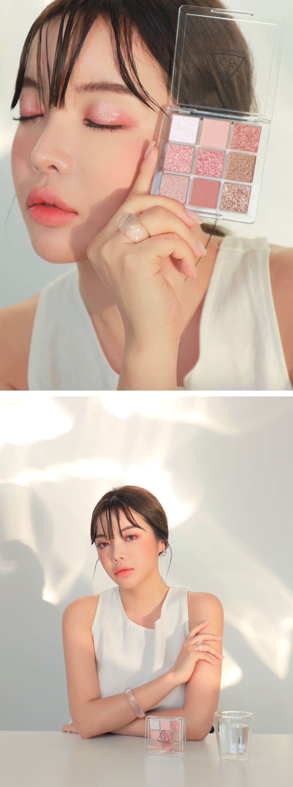 韓國 3CE Multi Eye Color Palette 9色爆閃花火眼影盤 #Delightful