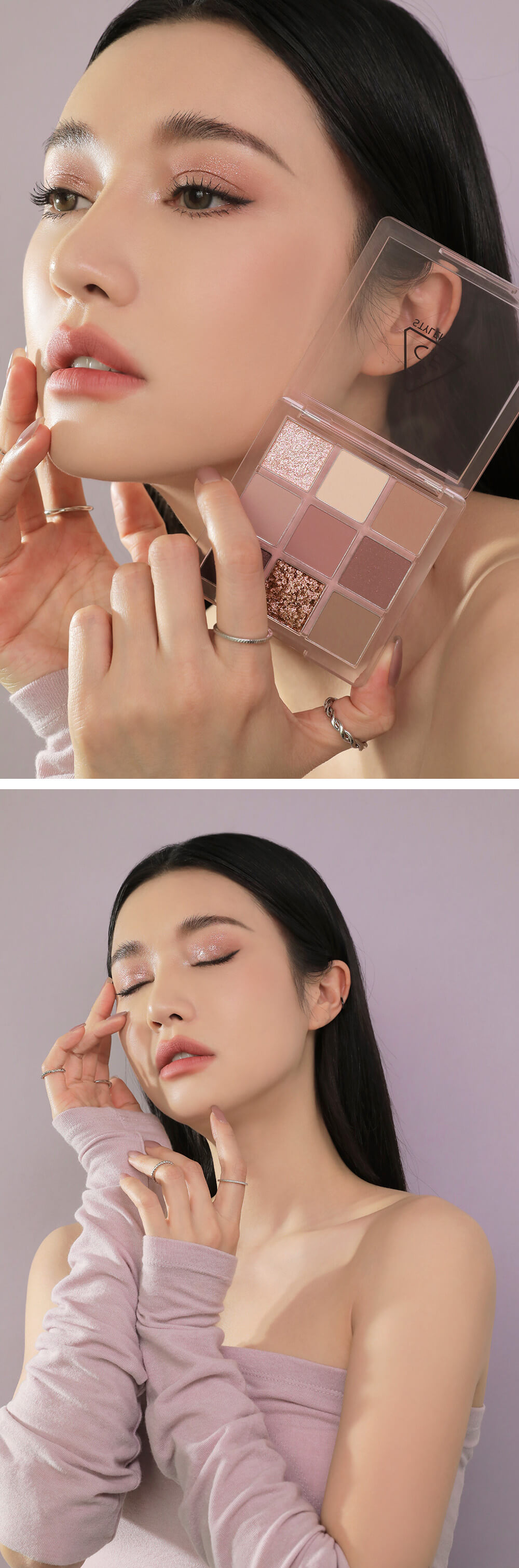 韓國 3CE Multi Eye Color Palette 9色芋泥眼影盤 #Some Def