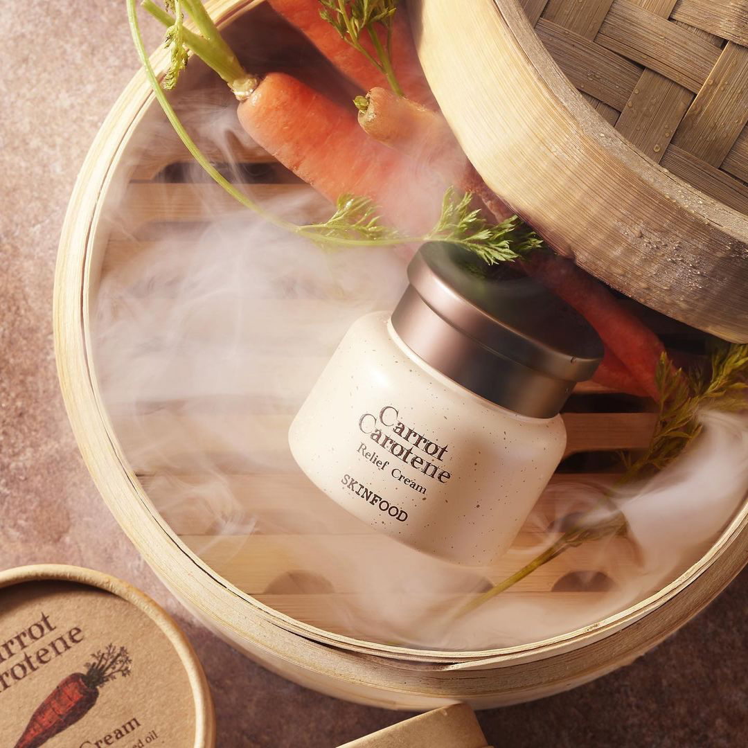 韓國 SkinFood Carrot Carotene Relief Cream 純素胡蘿蔔素紓緩面霜 - 55ml 韓國 SkinFood Carrot Carotene Relief Cream 純素胡蘿蔔素紓緩面霜 - 55ml