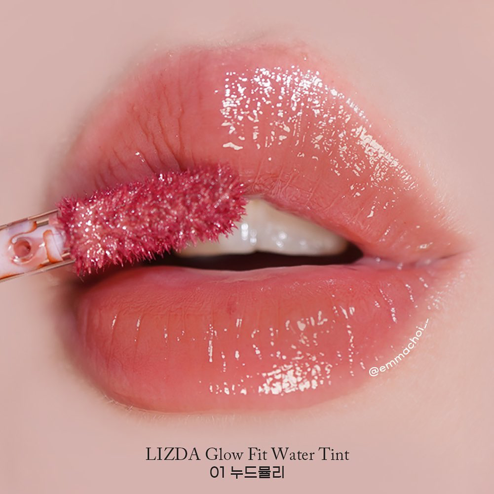 韓國Lizda Glow Fit Water Tint 水光唇釉 - 01 Nude Mulley 韓國Lizda Glow Fit Water Tint 水光唇釉 - 01 Nude Mulley