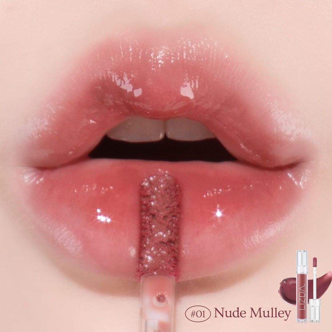韓國Lizda Glow Fit Water Tint 水光唇釉 - 01 Nude Mulley 韓國Lizda Glow Fit Water Tint 水光唇釉 - 01 Nude Mulley