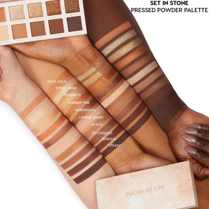 ColourPop Set In Stone Palette 10色暖裸色系眼影盤