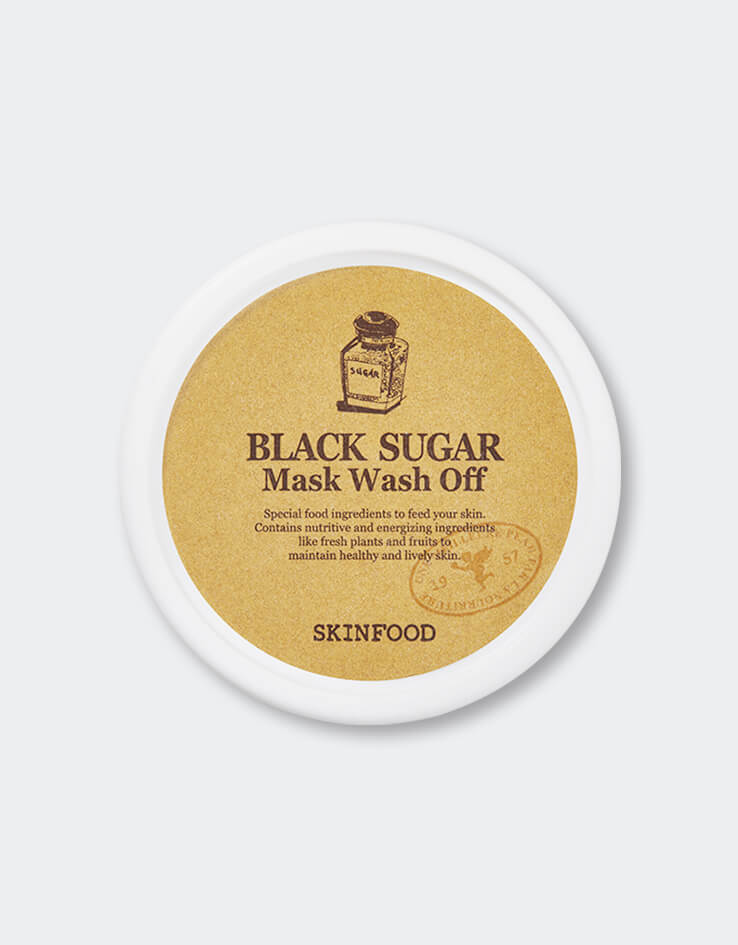 韓國 SkinFood Black Sugar Mask Wash Off 黑糖光采精華沖洗式面膜