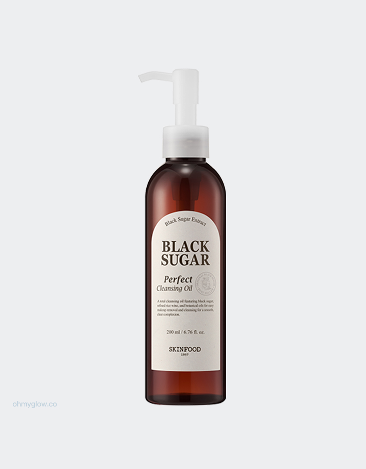韓國SkinFood Black Sugar Perfect Cleansing Oil 黑糖光采卸妝油 - 200ml