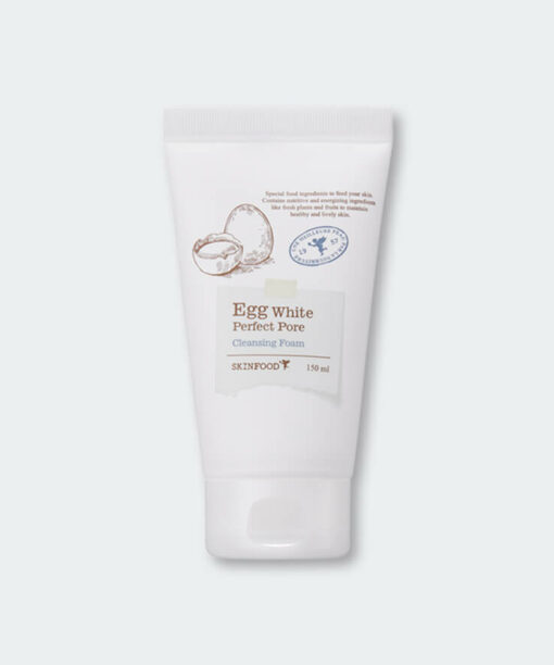 韓國 SkinFood Egg White Perfect Pore Cleansing Foam 白滑雞蛋毛孔緊緻潔面乳 - 150ml