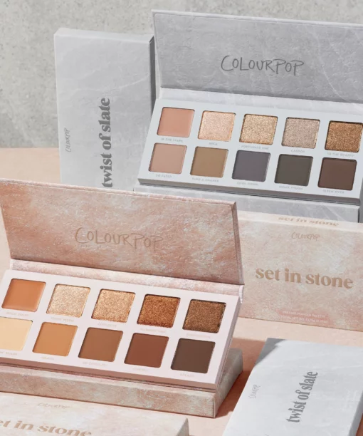 ColourPop Set In Stone Palette 10色暖裸色系眼影盤