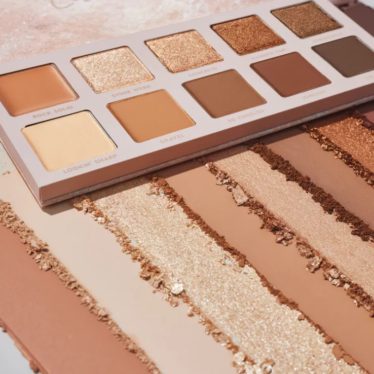 ColourPop Set In Stone Palette 10色暖裸色系眼影盤