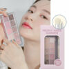 【限量套裝】韓國 Romand Better Than Palette Dual Brush Set 秘密花園10色眼影盤連雙頭眼影掃 - 06 Peony Nude Garden