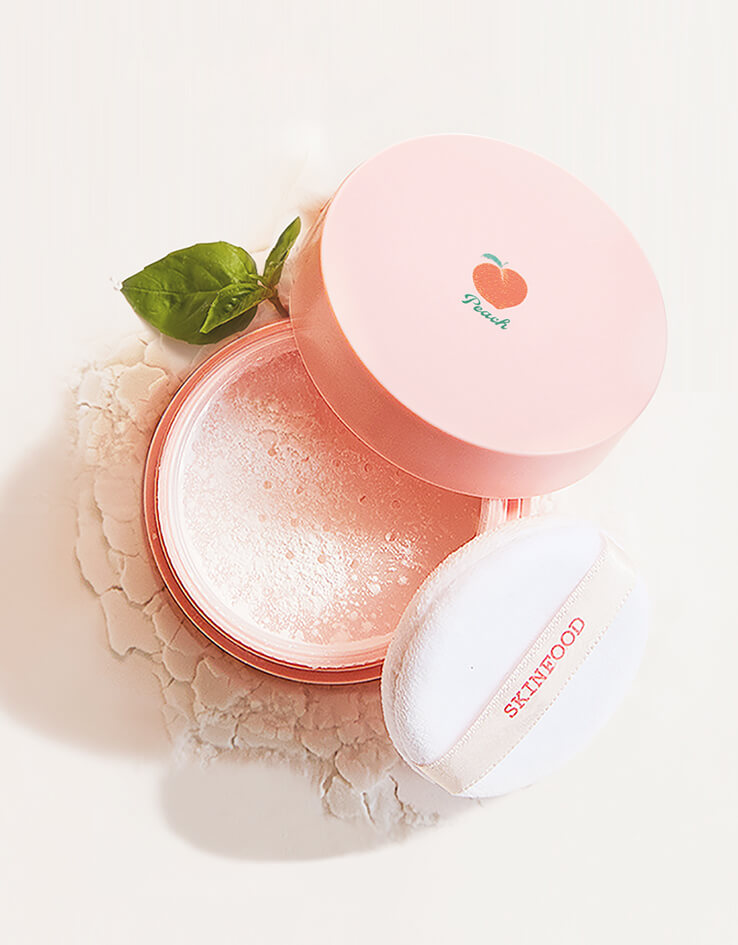 SkinFood Peach Cotton Multi Finish Powder 蜜桃軟棉花輕盈多效定妝碎粉 - 2 sizes選擇