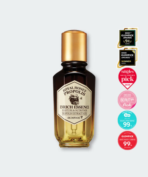 韓國 SkinFood Royal Honey Propolis Enrich Essence 皇室黑蜂膠潤澤精華 - 50ml