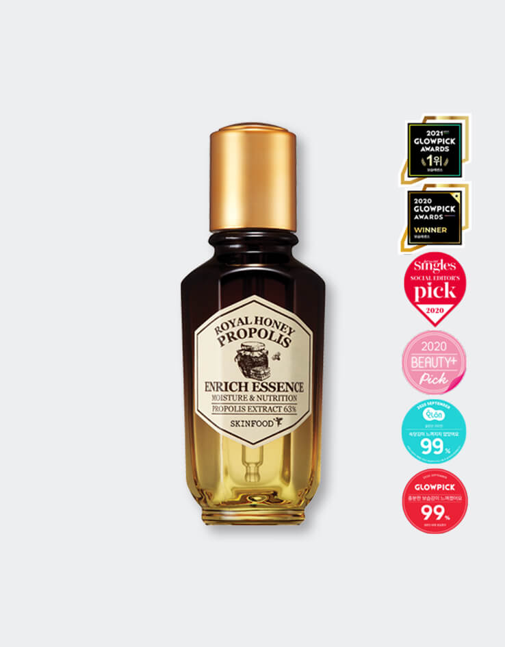 韓國 SkinFood Royal Honey Propolis Enrich Essence 皇室黑蜂膠潤澤精華 - 50ml