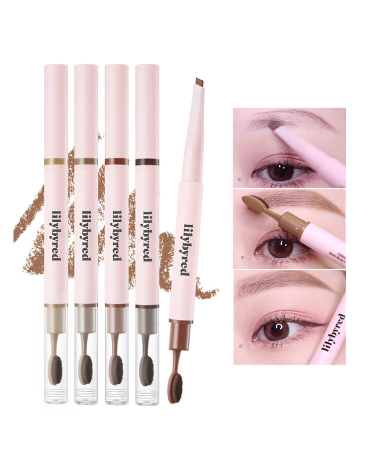 韓國 Lilybyred Hard Flat Brow Pencil 雙頭眉筆 – 5色選擇