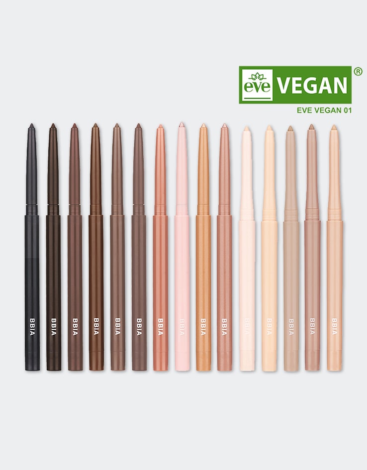 AI Edition系列新色入! BBIA Last Auto Gel Eyeliner (NEW) 多用途眼影卧蠶眼線膠筆(#01-20) - 20色選擇