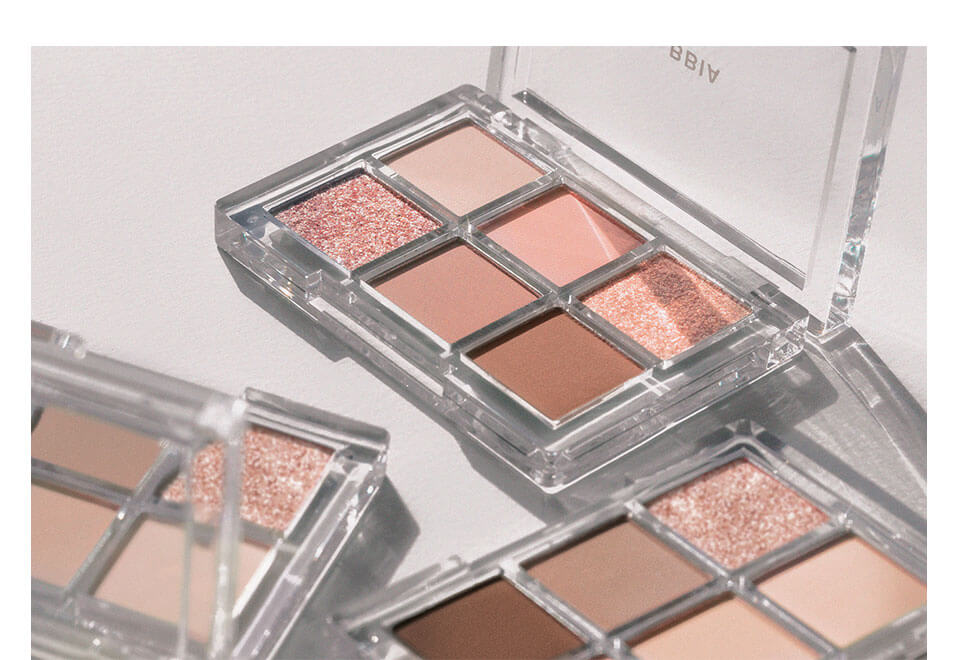 韓國 BBIA Ready To Wear Eye Palette 6色裸色系眼影盤 - 2色選擇