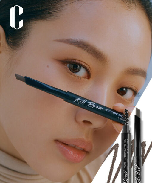 韓國 Clio Kill Brow Auto Hard Brow Pencil 雙頭平頭眉筆 - 多色選擇