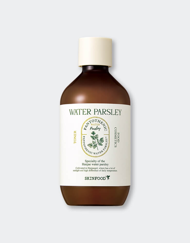 韓國 SkinFood Pantothenic Water Parsley Toner 水芹菜去痘保濕舒緩純素爽膚水- 300ml