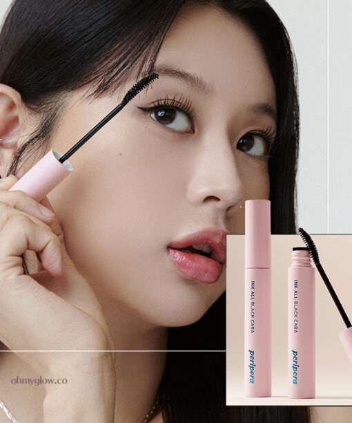 韓國 peripera Ink Black Cara Mascara 黑色捲翹睫毛膏 - 2款選擇