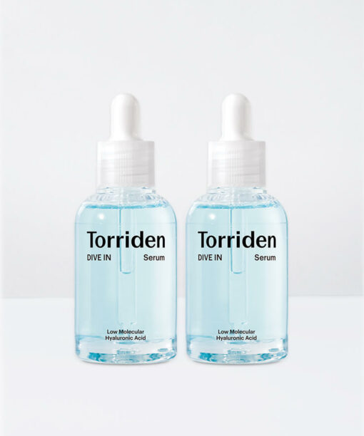 ＼皇牌1+1套裝 ／韓國 No.1 #最強3秒補水精華 Torriden DIVE-IN Low Molecule Hyaluronic Acid Serum 低分子透明質酸保濕精華 - 50ml