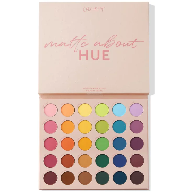 ColourPop Matte About Hue 🌈30色全啞光眼影盤