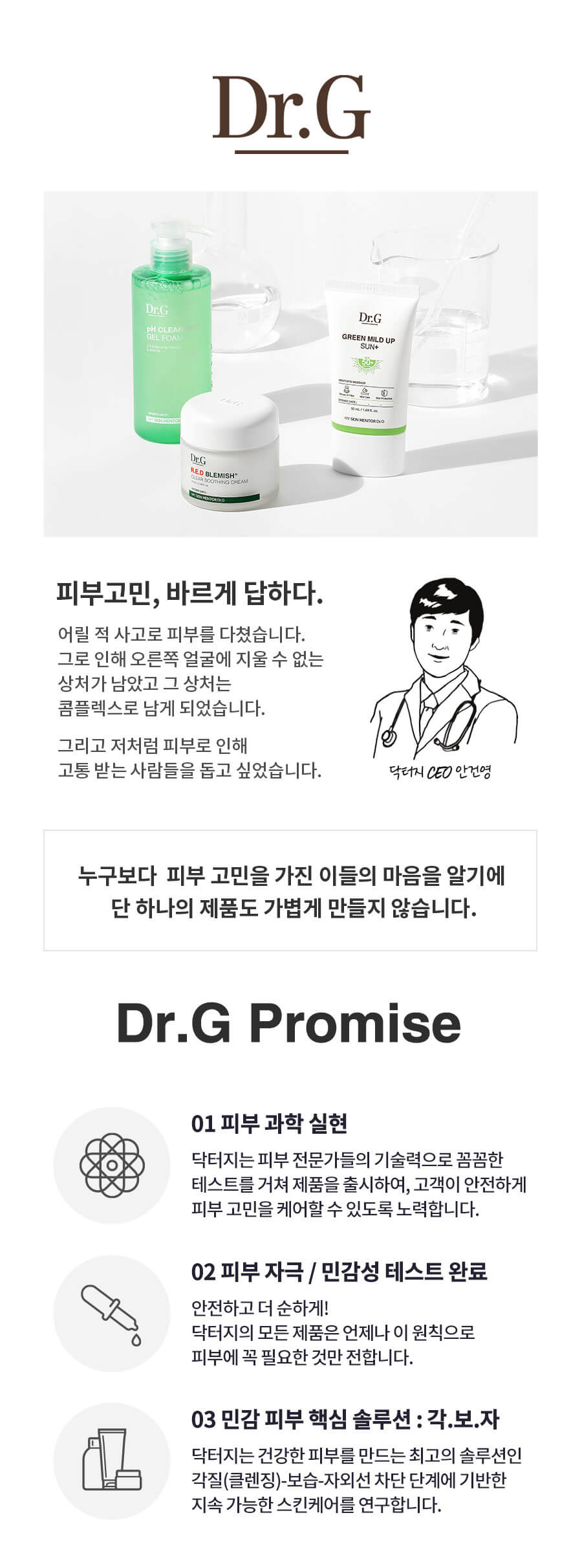 韓國 Dr. G pH Cleansing Gel Foam 弱酸性溫和氨基酸植物潔面凝膠