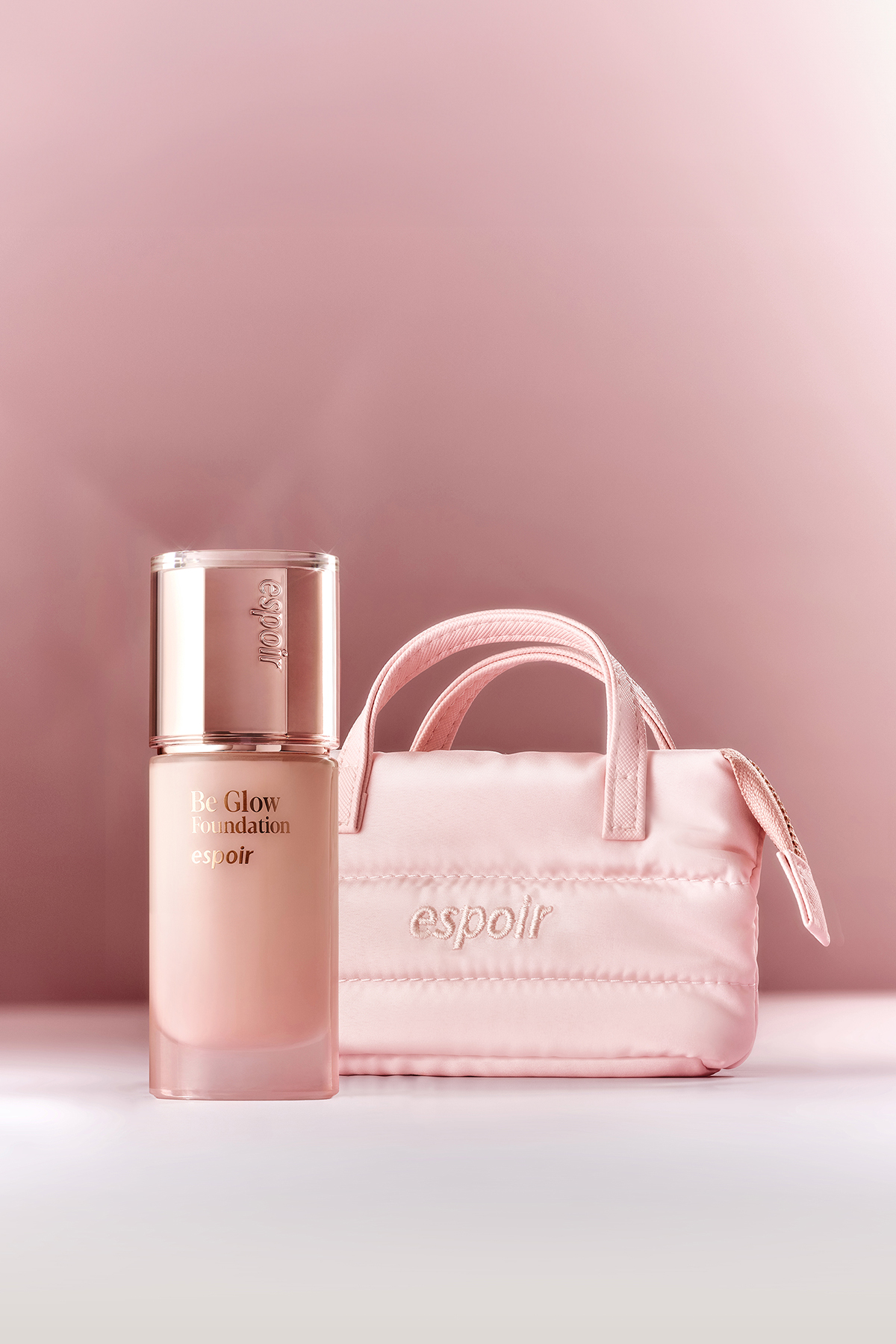 espoir roselight glow edition be glow foundation