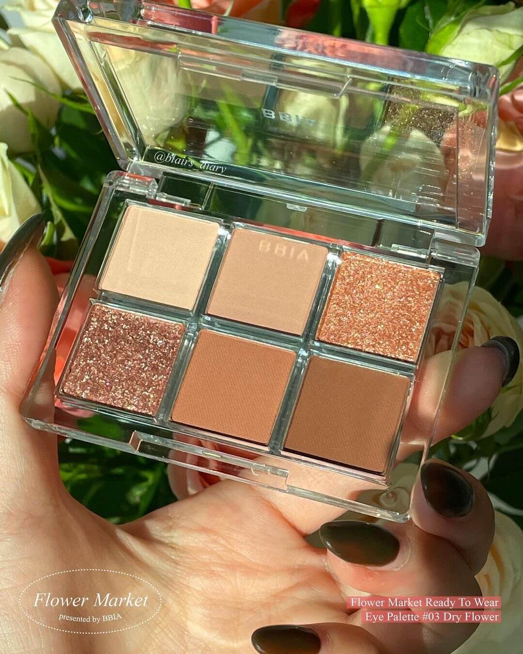 韓國 BBIA Ready To Wear Eye Palette #Flower Market 系列 6色眼影盤 - 03 Dry Flower 韓國 BBIA Ready To Wear Eye Palette #Flower Market 系列 6色眼影盤 - 03 Dry Flower