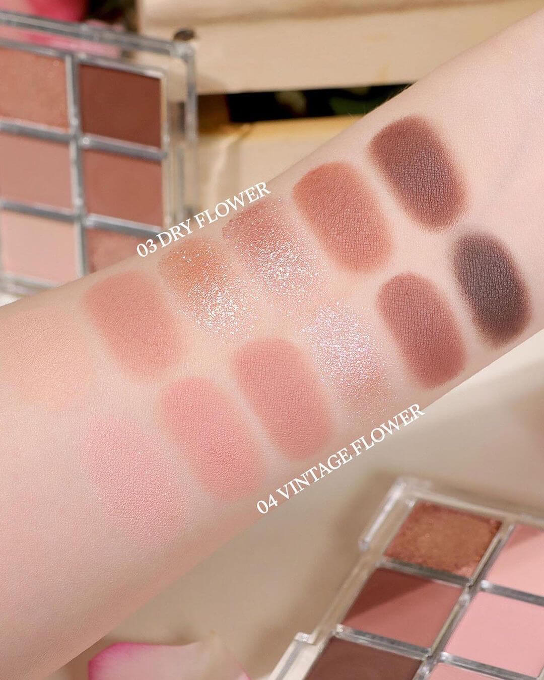 韓國 BBIA Ready To Wear Eye Palette #Flower Market 系列 6色眼影盤 - 2色選擇 韓國 BBIA Ready To Wear Eye Palette #Flower Market 系列 6色眼影盤 - 2色選擇